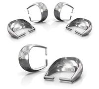 My-Bead 3 pièces bélières attaches pendentif 9mm argent 925 sans nickel pour colliers qualité par bijoutier