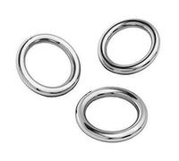 My-Bead anneaux soudé grande Ø 20mm Argent 925 hypoallergénique anneaux pour l'artisanat DIY