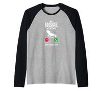 My Bearded Dragon is Calling and I Must Go Dragon Barbus Manche Raglan