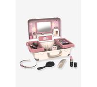 Smoby - My Beauty Vanity - Coiffure, Onglerie, Maquillage Factice - Facile à Transporter - Tablettes Escamotables - 13 Accessoires - A Partir de 3 Ans - Fabrication Française
