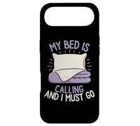 My Bed is Calling and I Must Go Sleepy Mood Oreiller pour se détendre Coque pour iPhone Air