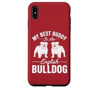 My Best Buddy Is An English Bulldog - Amoureux des chiens Coque pour iPhone XS Max