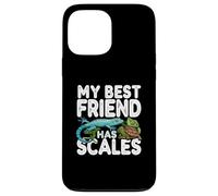 My Best Friend Has Scales Reptile Pet Lover Gecko Turtle Coque pour iPhone 13 Pro Max