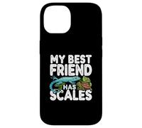 My Best Friend Has Scales Reptile Pet Lover Gecko Turtle Coque pour iPhone 14