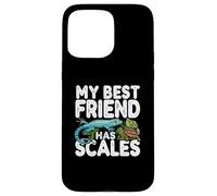 My Best Friend Has Scales Reptile Pet Lover Gecko Turtle Coque pour iPhone 15 Pro Max