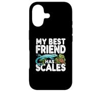 My Best Friend Has Scales Reptile Pet Lover Gecko Turtle Coque pour iPhone 17