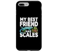 My Best Friend Has Scales Reptile Pet Lover Gecko Turtle Coque pour iPhone 7 Plus/8 Plus