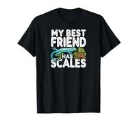My Best Friend Has Scales Reptile Pet Lover Gecko Turtle T-Shirt