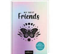 My Best Friends Freundebuch mit Magic Mandalas: Freundebuch mit (Ledereinband)