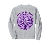 My Best Self : Mandala Positif, inspirant et Sweatshirt