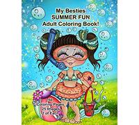 My Besties Summer FUN Adult Coloring Book