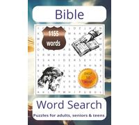 My Bible Word Search Puzzle Book: Word Searches with Easy to Read Print about My Bible, Bible, Themes with Bible Verses and more 6x9 inches, 110 ... for vacations, Holidays and Free Times