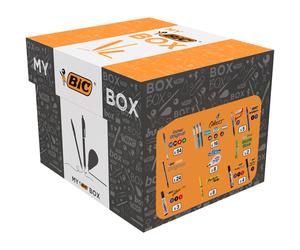 My BIC Box produits d'écriture et de correction - Boîte de 124 éléments