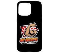 My Biceps Get in Your Way Musculation Fitness Bodybuildi Coque pour iPhone 15 Pro Max