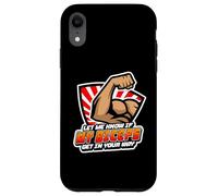 My Biceps Get in Your Way Musculation Fitness Bodybuildi Coque pour iPhone XR