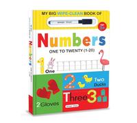 My Big Wipe and Clean Book of Numbers for Kids: 1 to 20