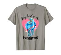 My Bird is My Valentine - Aquarelle en Jacinthe T-Shirt