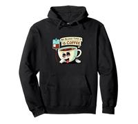 My Blood Type is Coffee Funny Caffeine Lover Design Sweat à Capuche