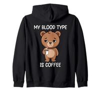 My Blood Type is Coffee Sweat à Capuche