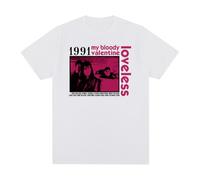 My Bloody Valentine Loveless Artwork 1991 T-Shirt Slowdive Men T Shirt New Tee Tshirt White XL