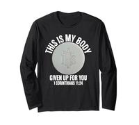 My Body Given Up for You Catholic Mass Eucharistie Host Manche Longue