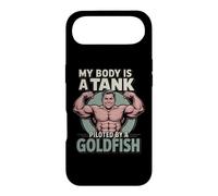My Body is A Tank Piloted by A Goldfish Auto-Deprecating Gym Coque pour iPhone Air