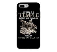 My Body is A Temple Ancient Crumbling Probably Cursed Coque pour iPhone 7 Plus/8 Plus