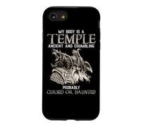 My Body is A Temple Ancient Crumbling Probably Cursed Coque pour iPhone SE (2020) / 7/8