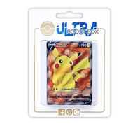 my-booster Pikachu V 157/172 Full Art - Ultraboost X Epée et Bouclier 9 - Stars Étincelantes - Coffret de 10 Cartes Pokémon Françaises