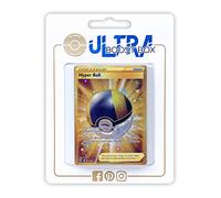 my-booster SWSH09-FR-186 Hyper Ball 186/172 Dresseur Secrète Gold - Ultraboost X Epée et Bouclier 9 - Stars Étincelantes - Coffret de 10 Cartes Pokémon Françaises