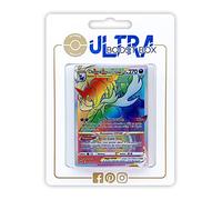 my-booster SWSH10-FR-197 Clamiral de Hisui VSTAR 197/189 Arc en Ciel Secrète - Ultraboost X Epée et Bouclier 10 Astres Radieux - Coffret de 10 Cartes Pokémon Françaises