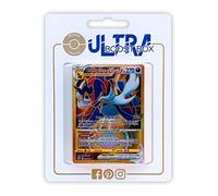 my-booster SWSH10-FR-209 Clamiral de Hisui VSTAR 209/189 Secrète Gold - Ultraboost X Epée et Bouclier 10 Astres Radieux - Coffret de 10 Cartes Pokémon Françaises