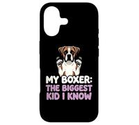 My Boxer The Biggest Kid I Know Dog Lover Humour Coque pour iPhone 17