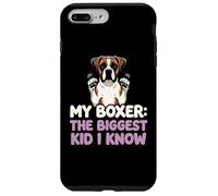 My Boxer The Biggest Kid I Know Dog Lover Humour Coque pour iPhone 7 Plus/8 Plus