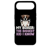 My Boxer The Biggest Kid I Know Dog Lover Humour Coque pour iPhone Air