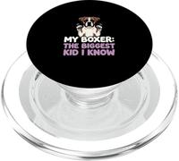 My Boxer The Biggest Kid I Know Dog Lover Humour PopSockets PopGrip pour MagSafe