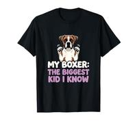 My Boxer The Biggest Kid I Know Dog Lover Humour T-Shirt