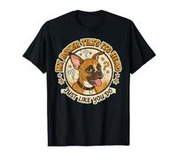 My Boxer Tilts Its Head Just Like You Do Mascotte rétro T-Shirt