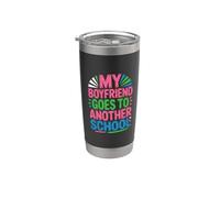 My Boyfriend Goes To Another School Amour à distance - Gobelet isotherme en acier inoxydable double paroi