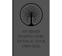 MY BRAIN DUMPED HERE. ENTER AT YOUR OWN RISK. Journal Book