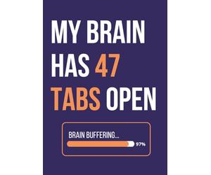 MY BRAIN HAS 47 TABS OPEN: A Brain-Dump Notebook for Entrepreneurs, Creatives, Big Thinkers, & ADHD Minds: Get your thoughts down, clear your head, and focus on what really matters.