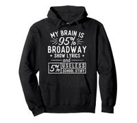 My Brain is 95% Broadway Lyrics - Acteur Théâtre Musical Sweat à Capuche