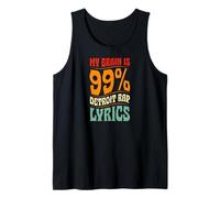 My Brain is 99 Percent Detroit Rap Paroles Débardeur