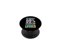 My Brain is 99 Percent Detroit Rap Paroles PopSockets PopGrip Adhésif