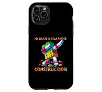 My Brain is Still Under Construction Master Builder Dabbing Coque pour iPhone 11 Pro