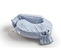 My Brest Friend Almohada de lactancia original para lactancia, lactancia y soporte de postura con bolsillo y funda extraíble, Horizon