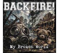 My Broken World/Clear With Black White Cross Vinyl