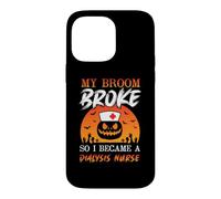 My Broom Broke So Now I'm A Nurse Funny Halloween Costume Coque pour iPhone 14 Pro Max