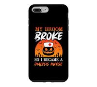My Broom Broke So Now I'm A Nurse Funny Halloween Costume Coque pour iPhone 7 Plus/8 Plus