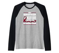 My Brother is A Warrior Faucille Cell Awareness Manche Raglan